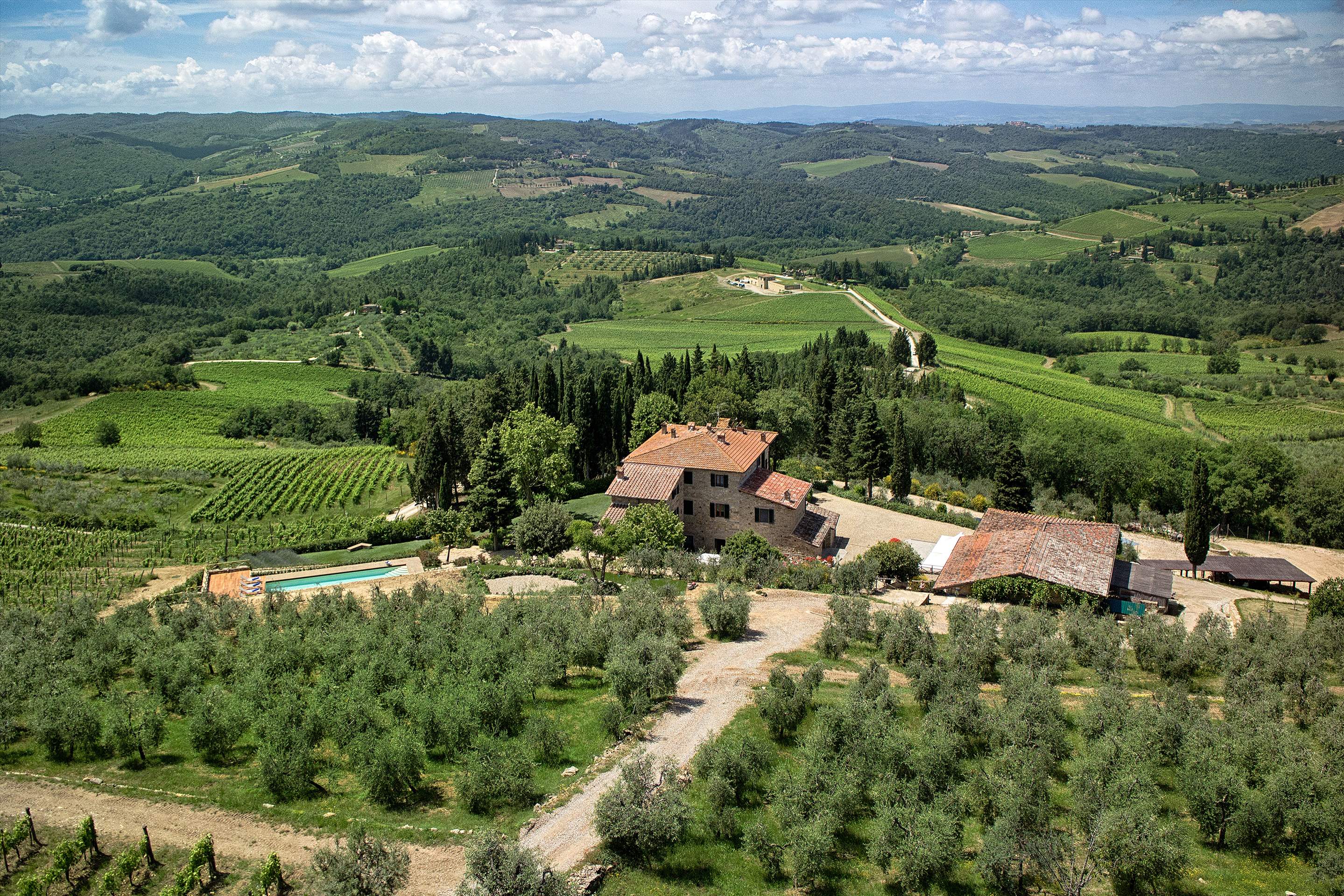 Villa La Valetta Hotel Bedroom 2 persons- Suite B, 1 bedroom villa in Chianti & Countryside, Tuscany