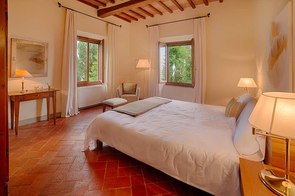 Villa La Valetta Hotel Bedroom 2 persons- Suite B, 1 bedroom villa in Chianti & Countryside, Tuscany