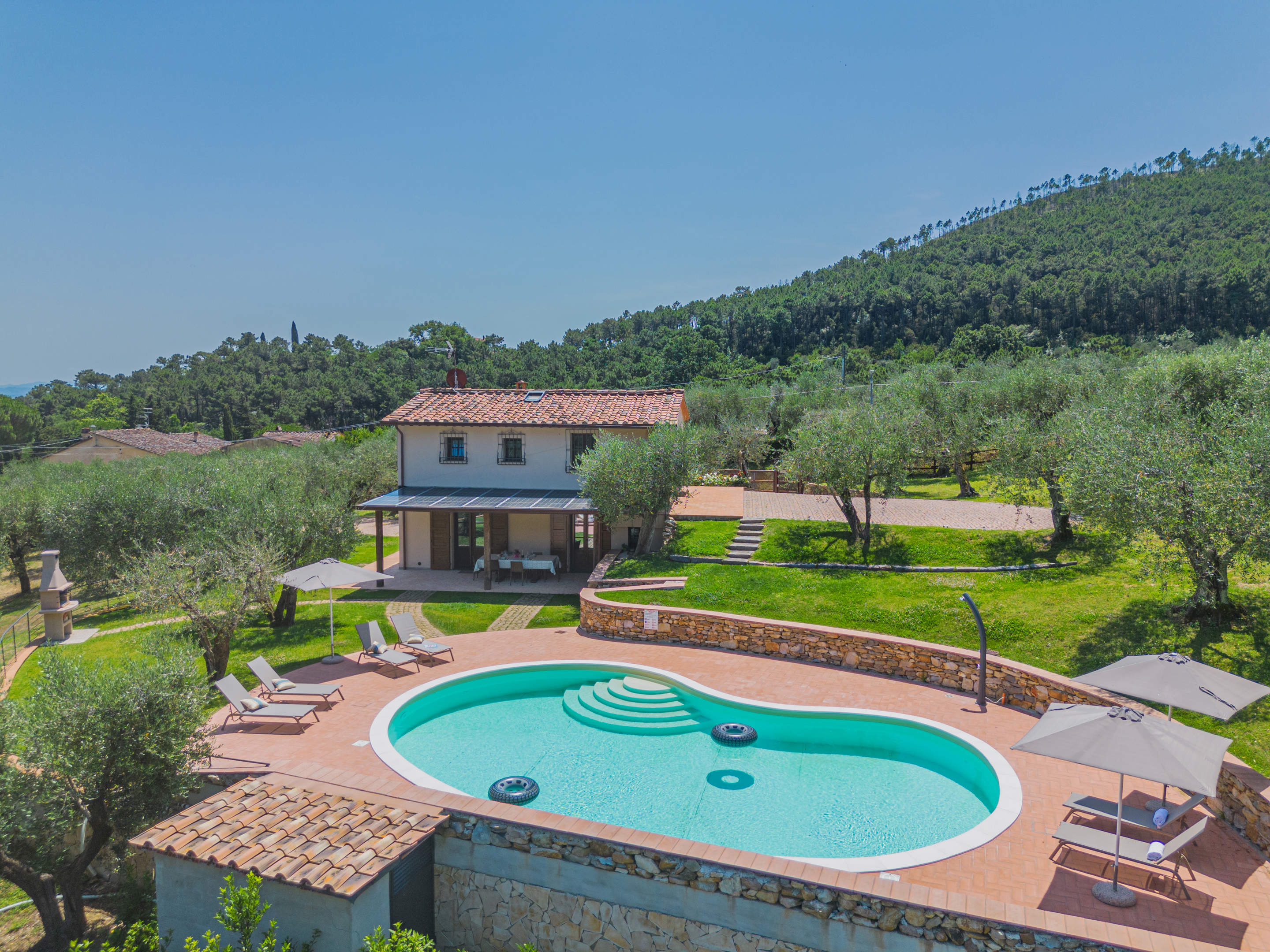 Casa degli Olivi di Dante, 2 bedroom villa in North Tuscany - Pisa & Lucca Area, Tuscany