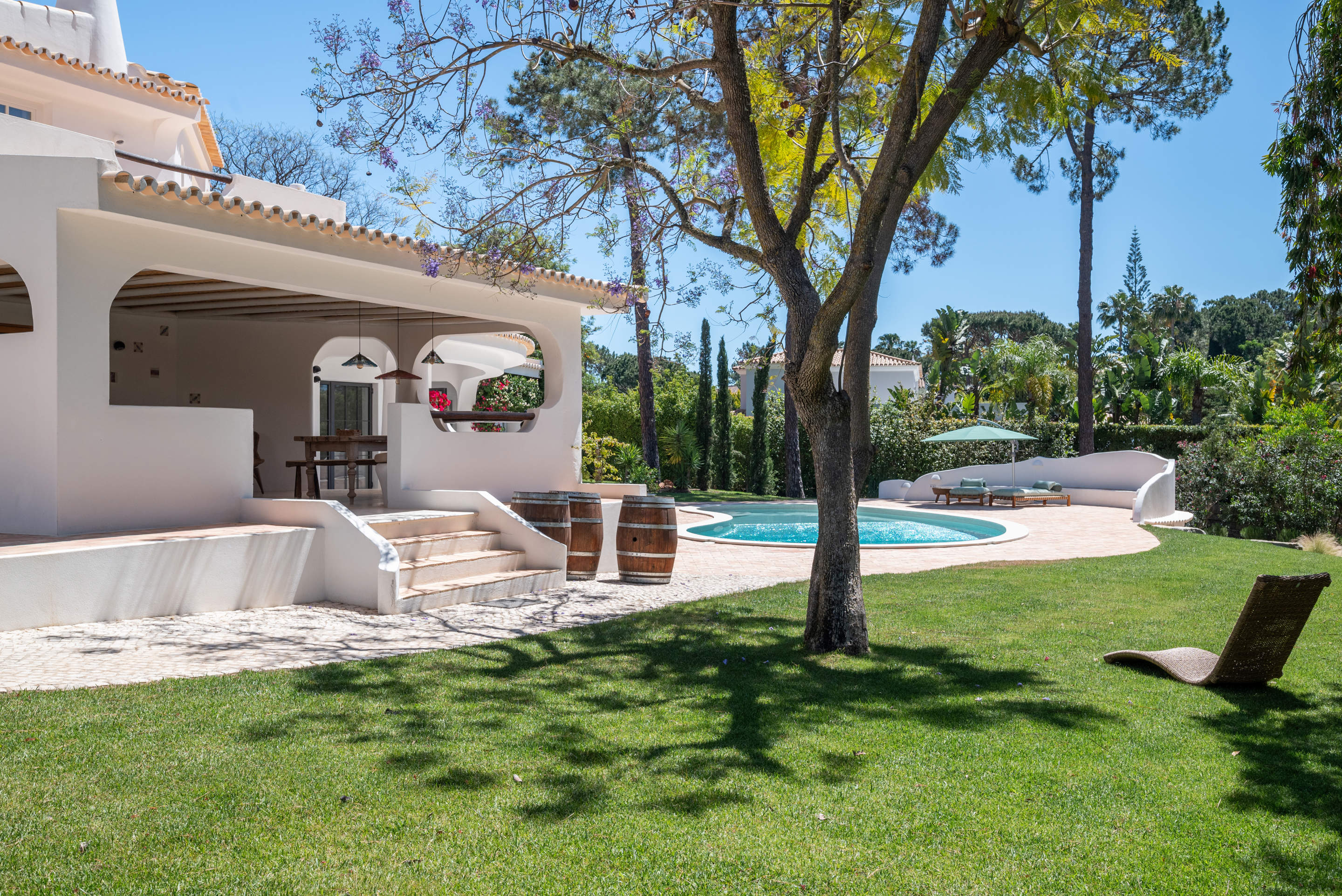 Boho Casa Four Bedroom Rate, Maximum six persons occupancy, 4 bedroom villa in Quinta do Lago, Algarve