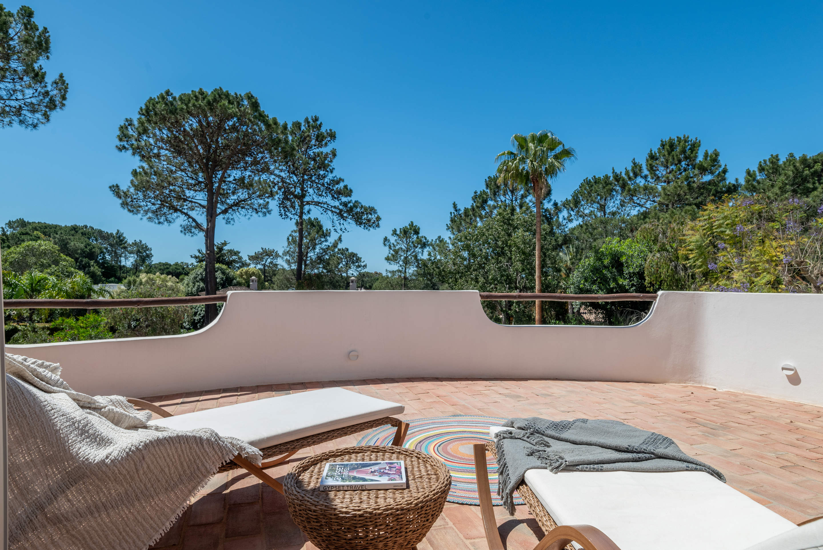 Boho Casa Four Bedroom Rate, Maximum six persons occupancy, 4 bedroom villa in Quinta do Lago, Algarve