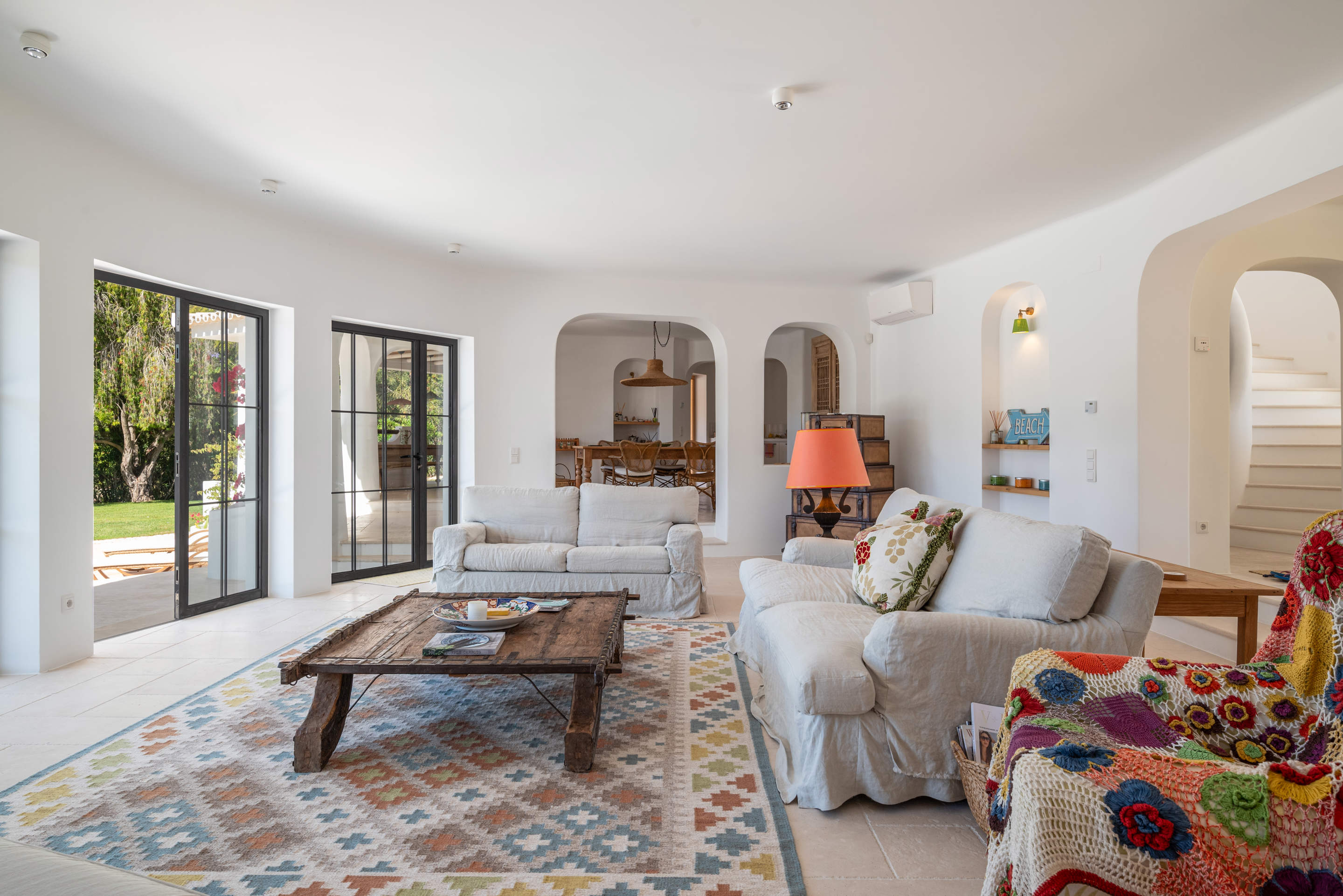 Boho Casa Four Bedroom Rate, Maximum six persons occupancy, 4 bedroom villa in Quinta do Lago, Algarve