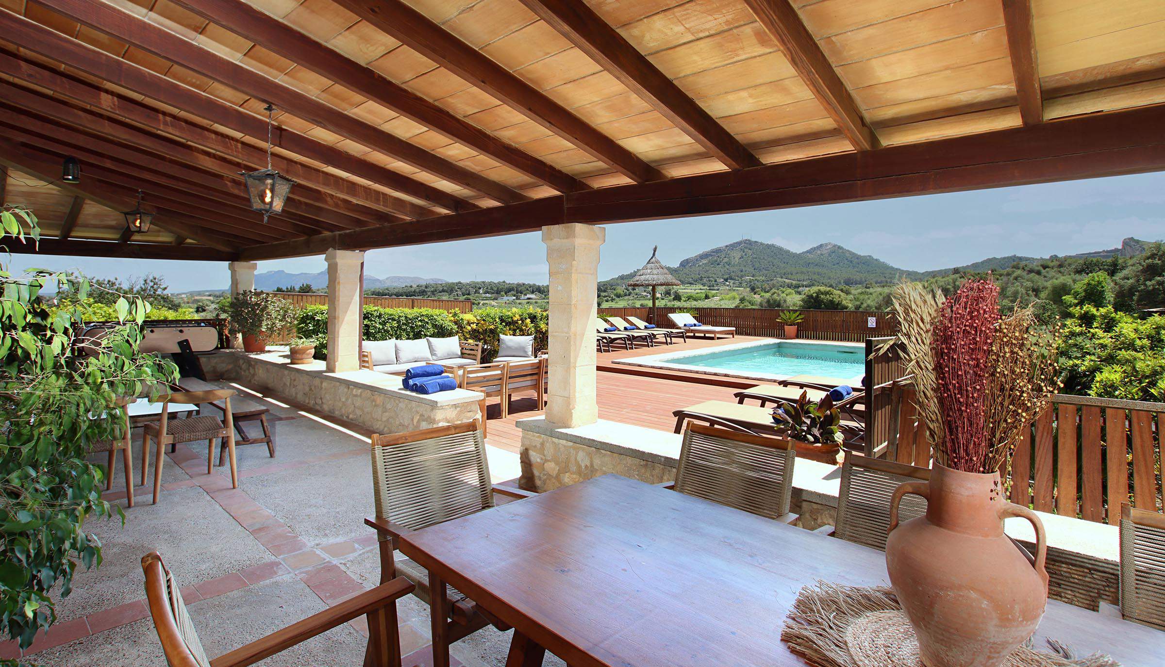 Sou Villa, 6 bedroom villa in Alcudia & Surrounding area, Majorca