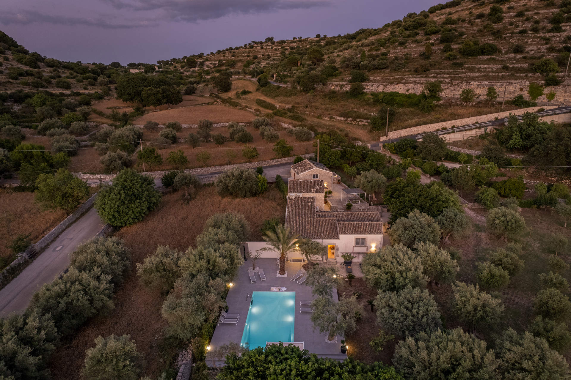 Casale Limestone, 4 bedroom villa in Southern Sicily, Sicily