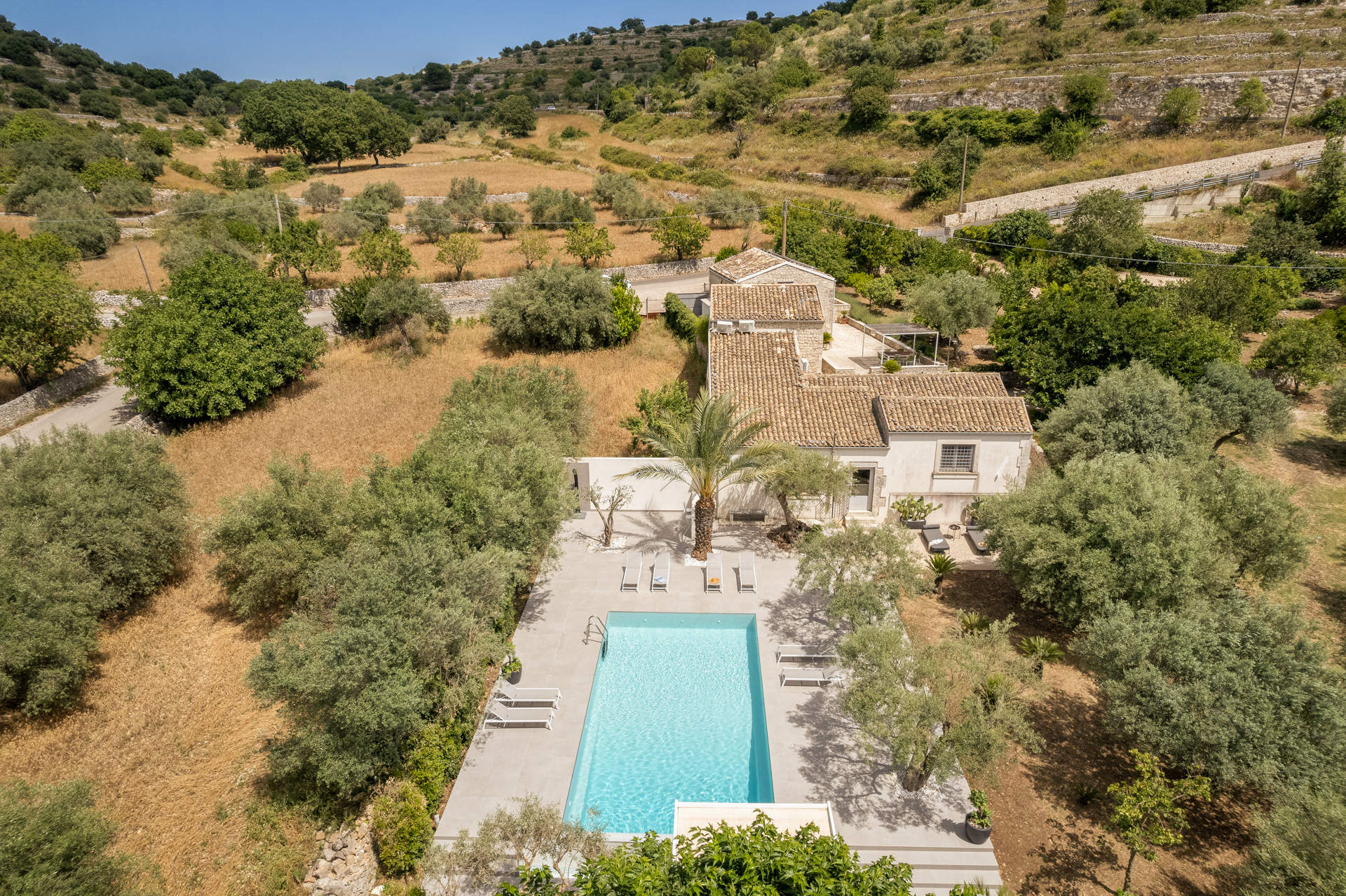 Casale Limestone, 4 bedroom villa in Southern Sicily, Sicily