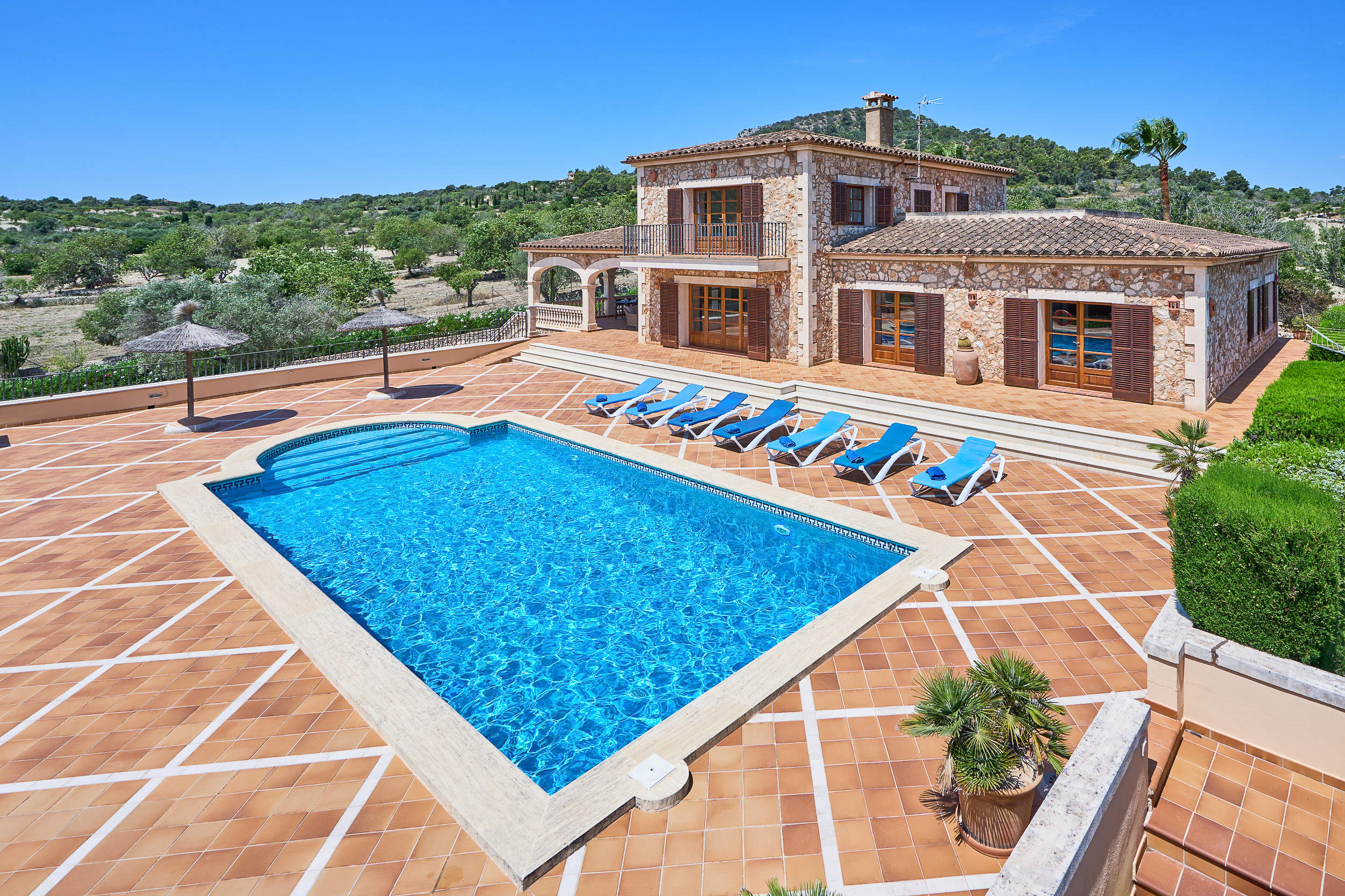 Villa Pujolet, 4 bedroom villa in Cala d'Or , Majorca