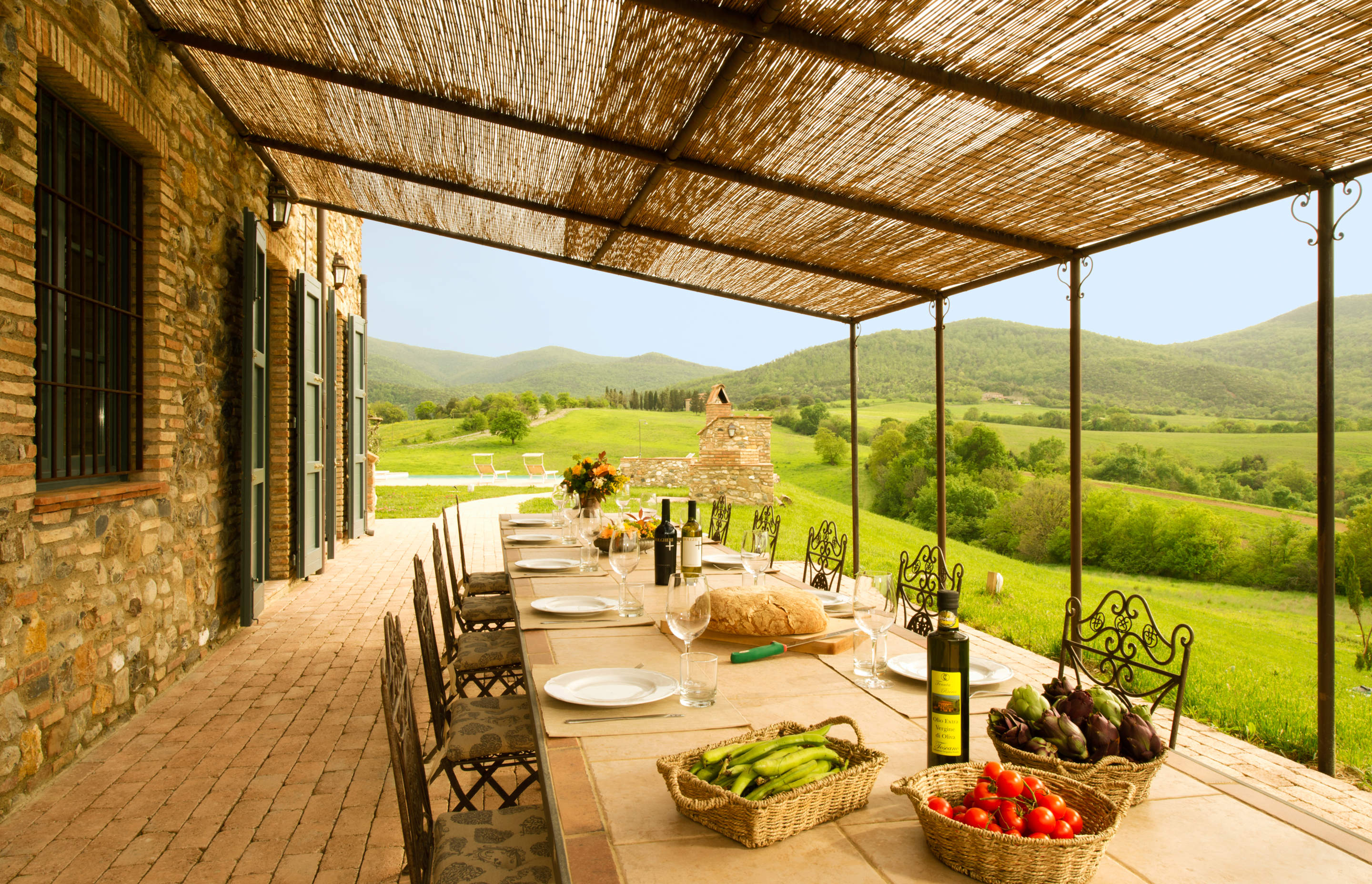 Podere Di Collina, 6 bedroom villa in Tuscany Coast, Tuscany