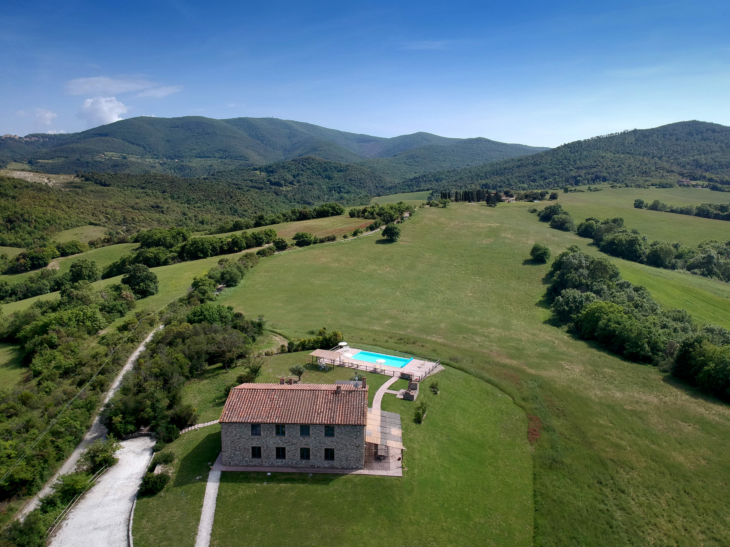 Podere Di Collina, 6 bedroom villa in Tuscany Coast, Tuscany