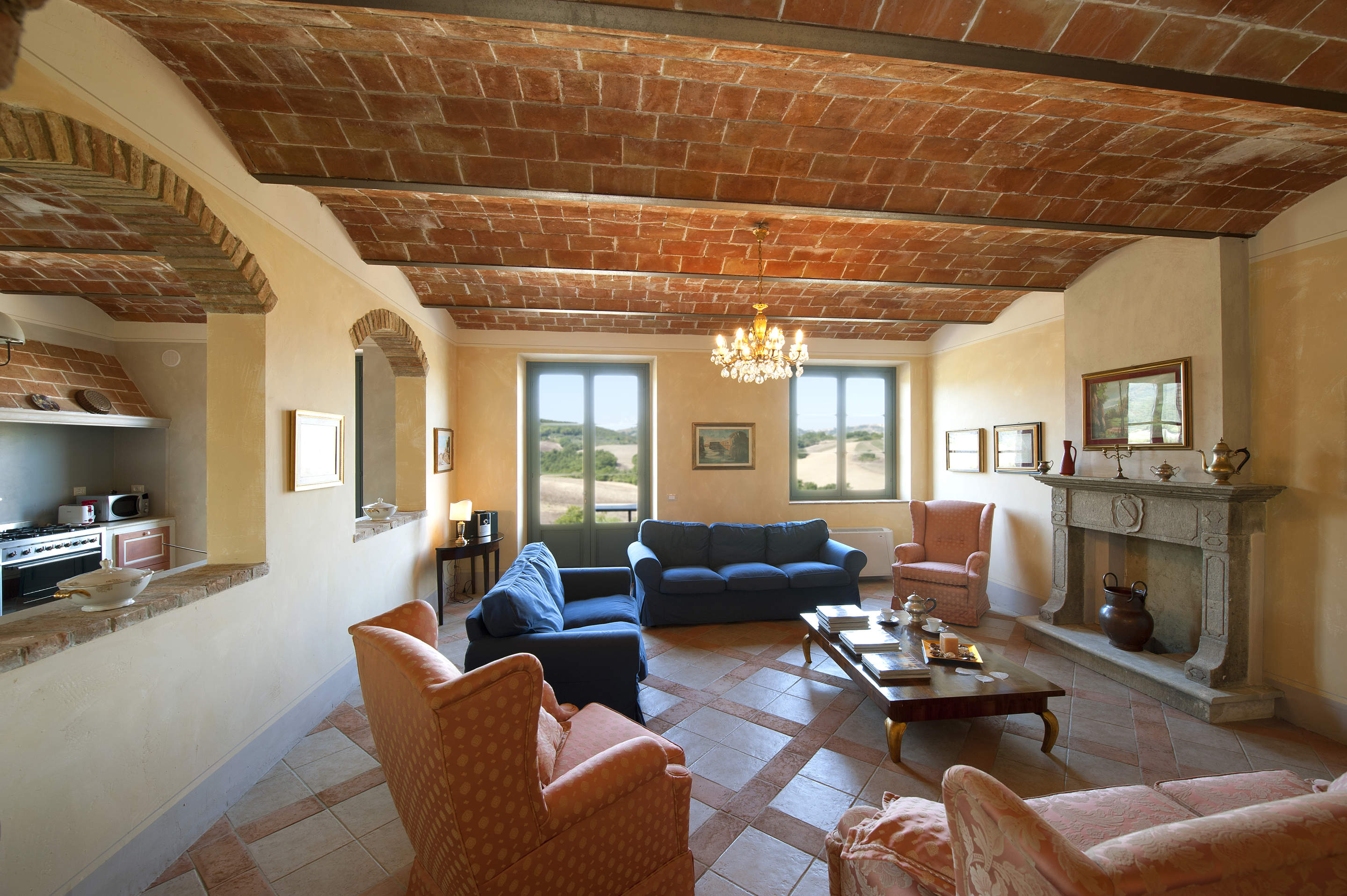 Podere Di Collina, 6 bedroom villa in Tuscany Coast, Tuscany