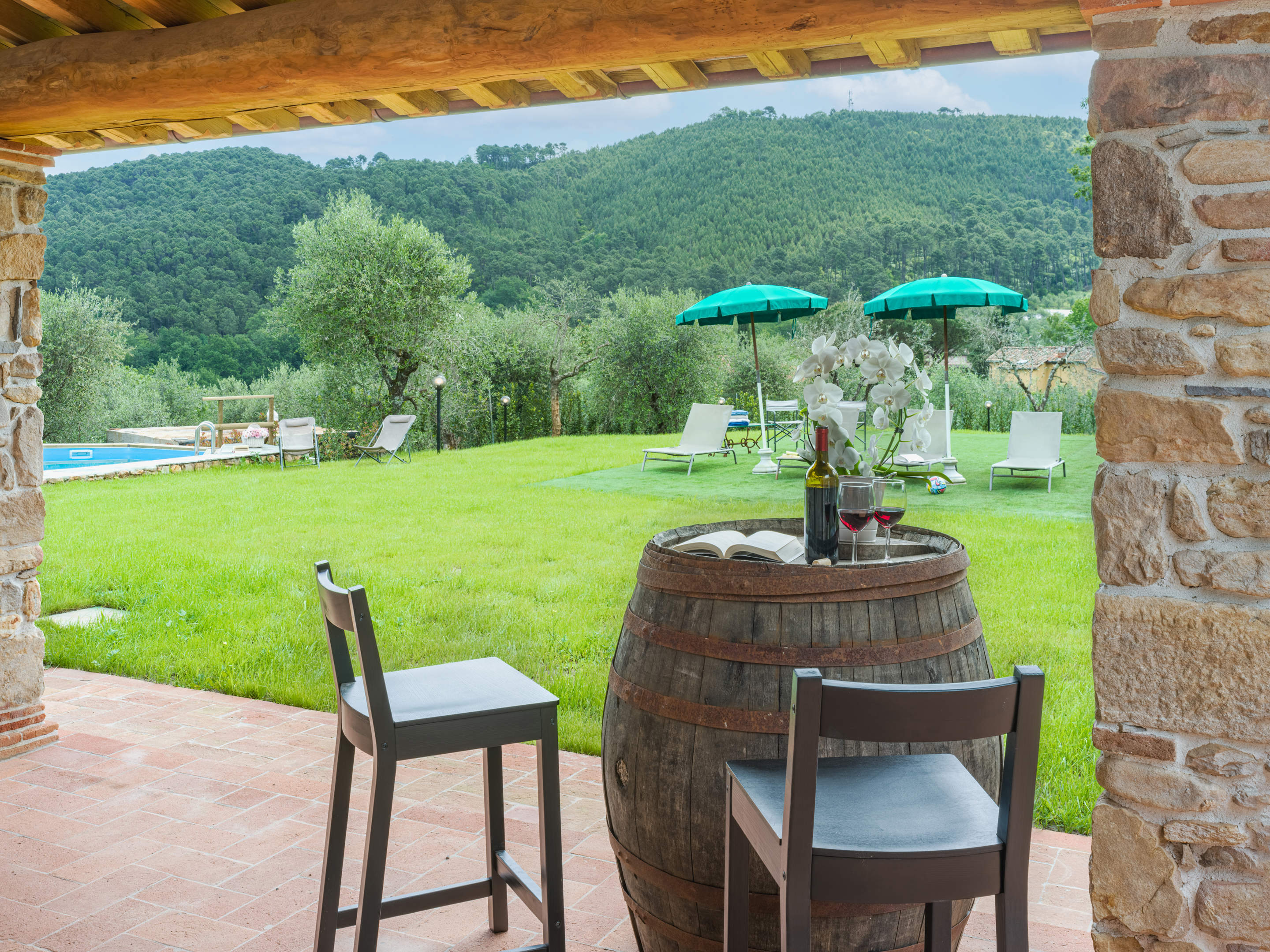 Casale Valentino, 3 bedroom villa in North Tuscany - Pisa & Lucca Area, Tuscany