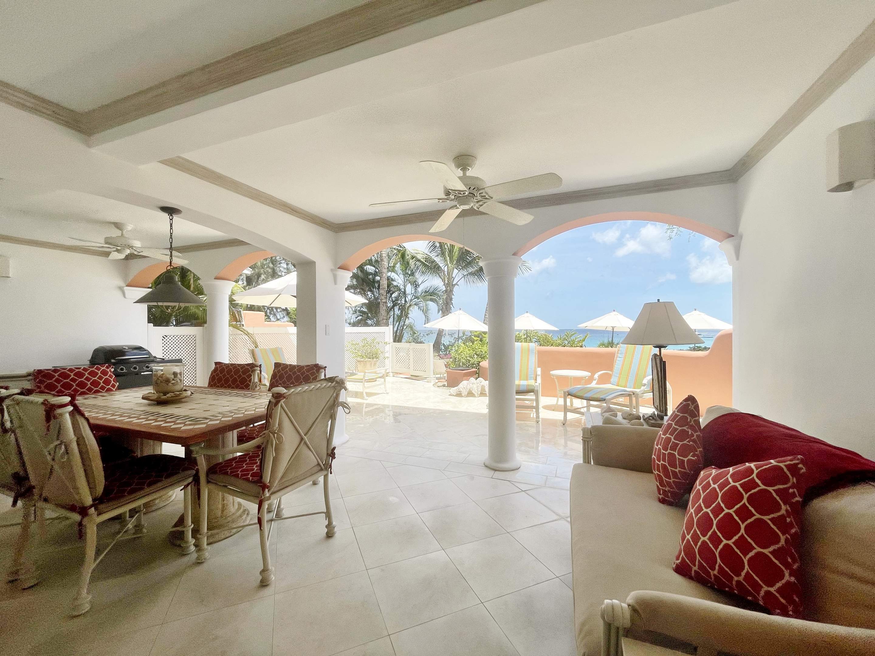 Villas on the Beach 101 3 bedroom, 3 bedroom apartment in St. James & West Coast, Barbados