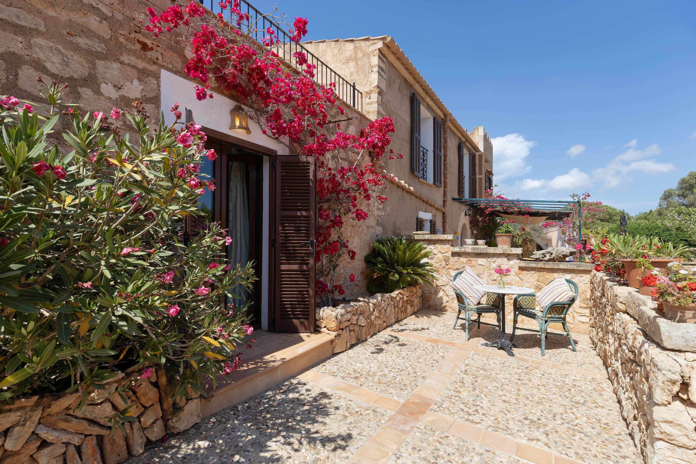 Finca Sea and Sky Migjorn, 1 bedroom villa in Cala d'Or , Majorca