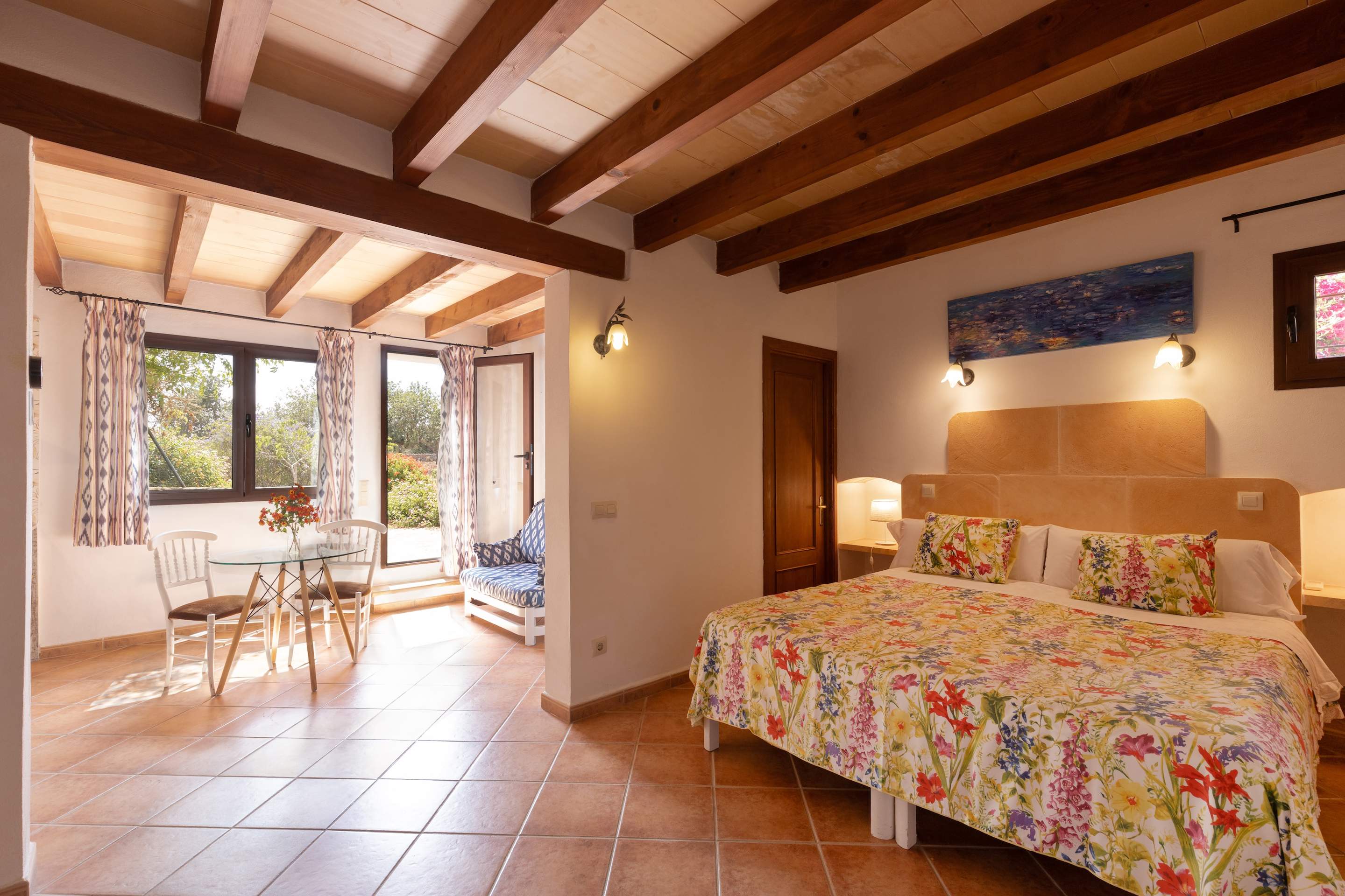 Finca Sea and Sky Studio Gregal, 1 bedroom villa in Cala d'Or , Majorca