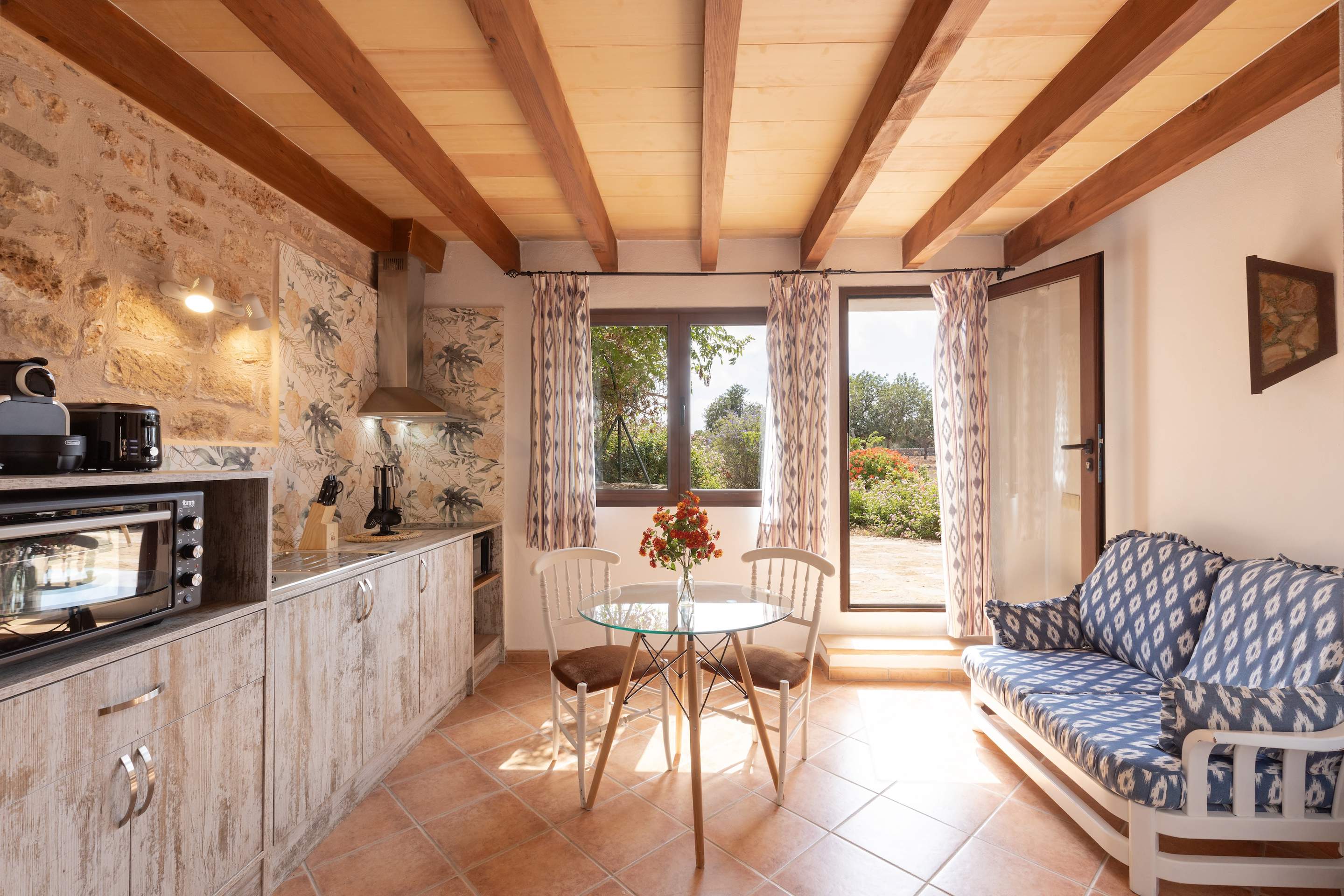 Finca Sea and Sky Studio Gregal, 1 bedroom villa in Cala d'Or , Majorca