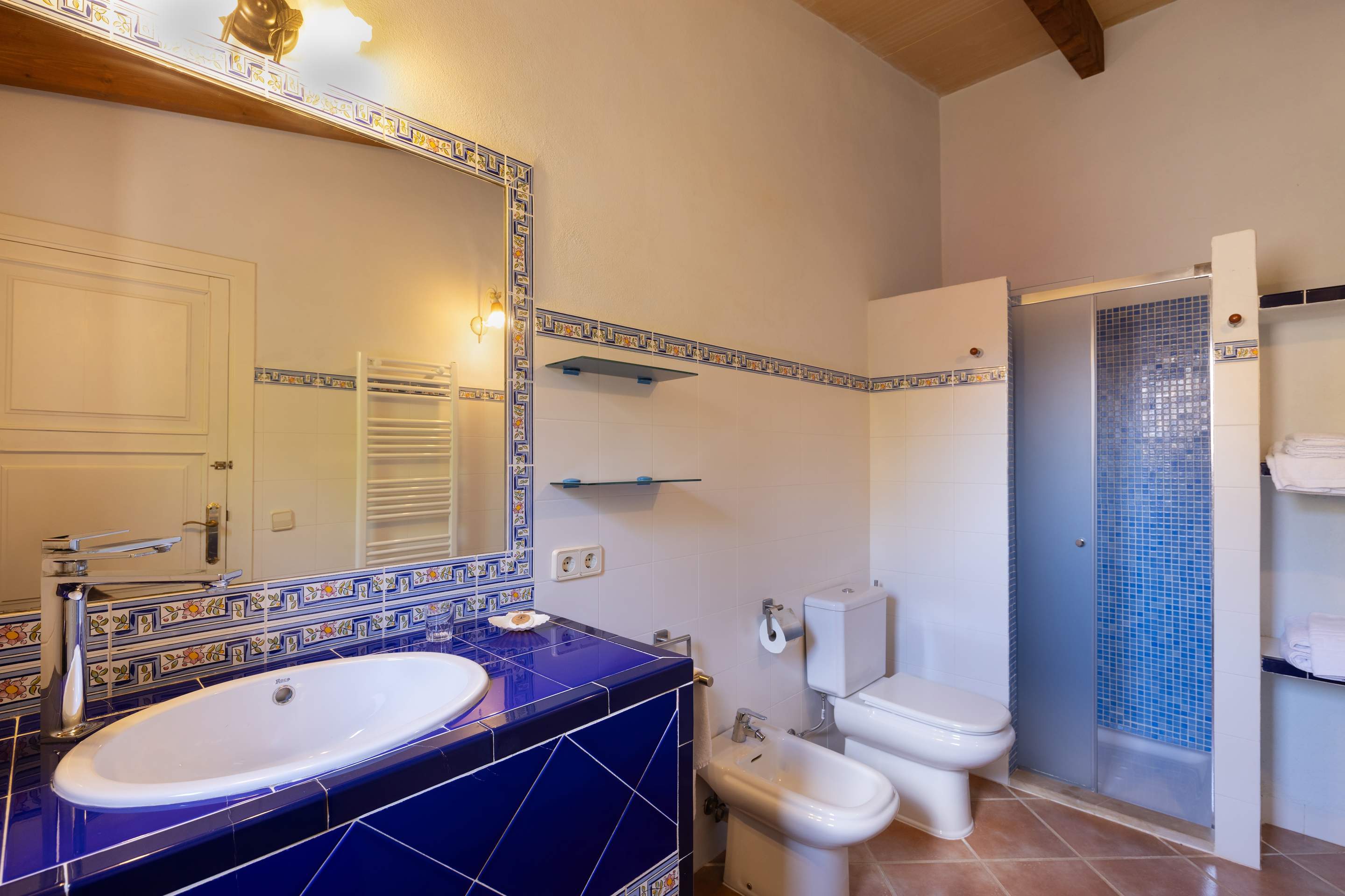 Finca Sea and Sky Studio Mestral, 1 bedroom villa in Cala d'Or , Majorca