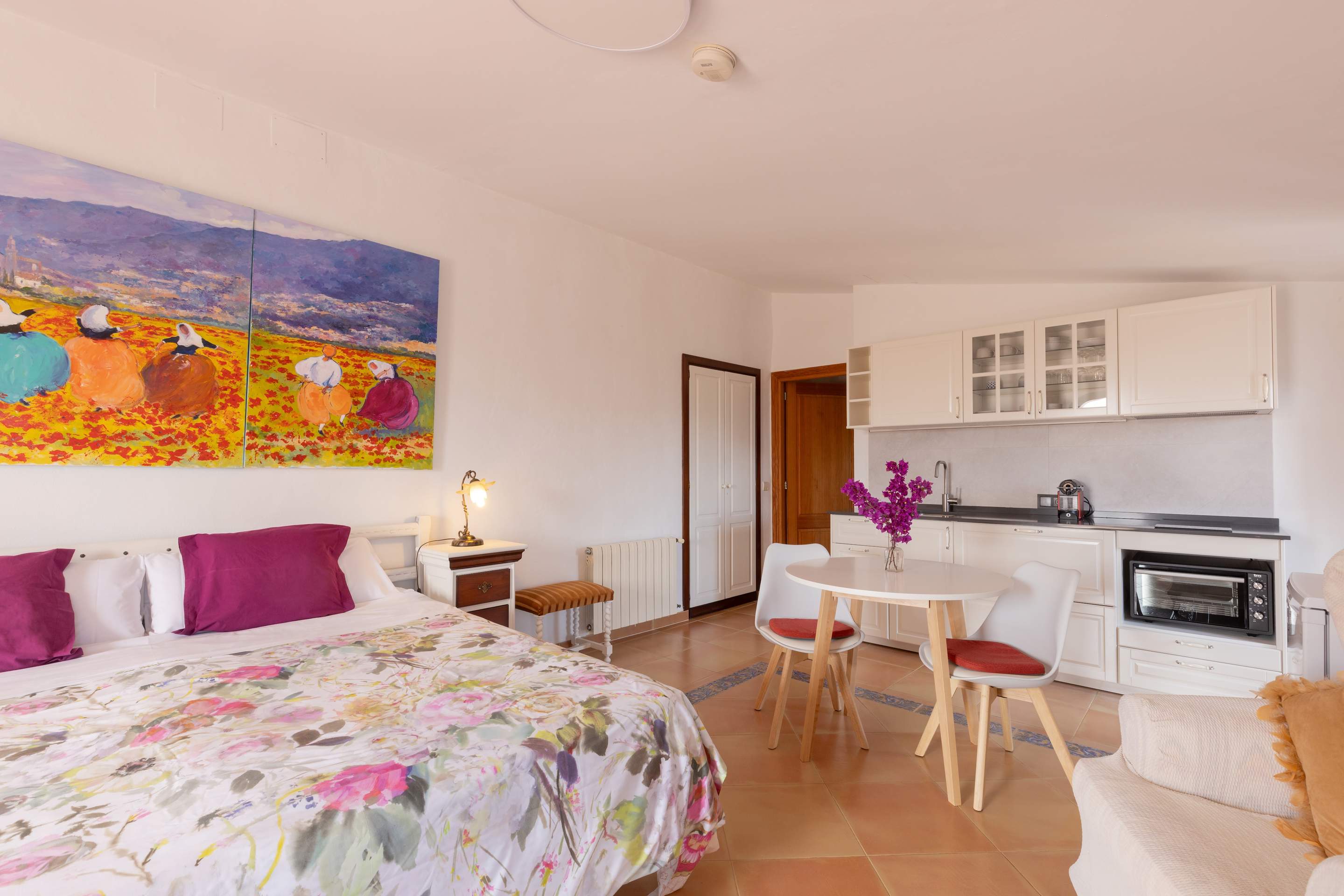 Finca Sea and Sky Studio Ponent, 1 bedroom villa in Cala d'Or , Majorca